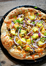 Jerk Vegan Pizza