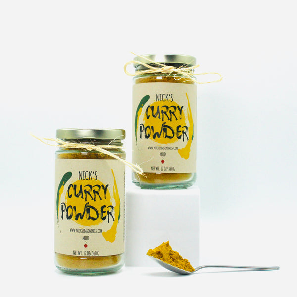 Nicks Powder Key Curry Powder, Mild 12oz. – Nick's Seasonings